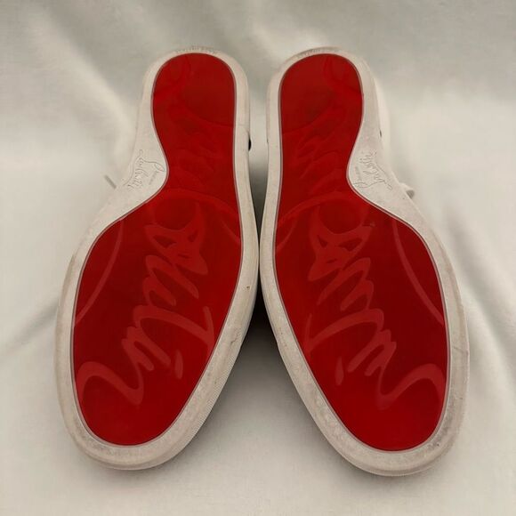 Christian Louboutin VIEIRA Orlato Bengal Tiger Fabric Sneakers Flat Shoes - Picture 4 of 5